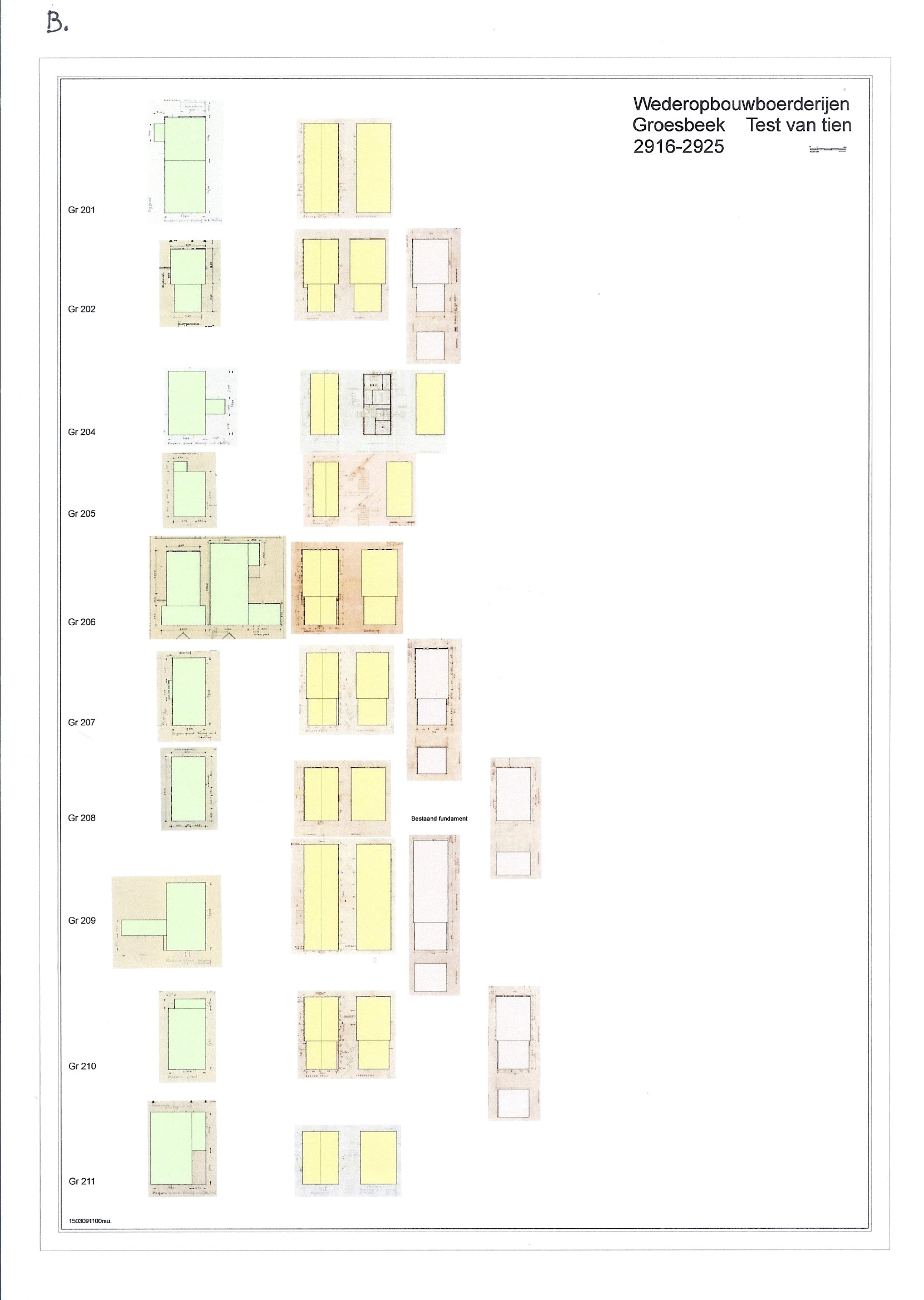 Illustration 4. Cut-out floor plans, vectorized showing the volumes of spaces.